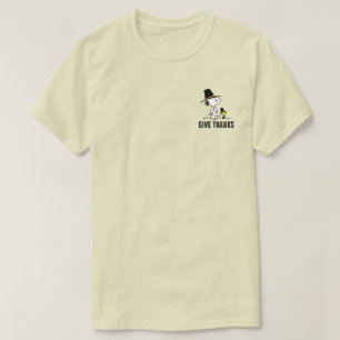 pinda's Snoopy & Woodstock Pilgrim T-shirt
