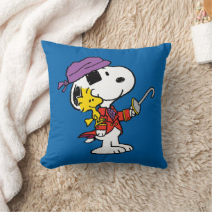 pinda's   Snoopy & Woodstock Pirates Kussen