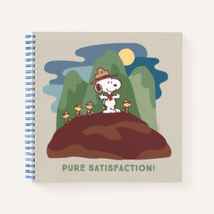 pinda's   Snoopy & Woodstock Pure Satisfaction Notitieboek