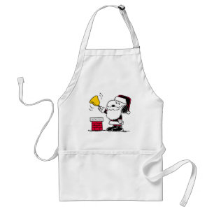 pinda's Snoopy & Woodstock Santa Bell Ringer Standaard Schort