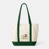 pinda's | Snoopy & Woodstock Santa Claus Hug Tote Bag (Achterkant)