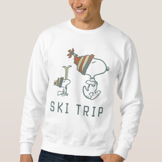 pinda's | Snoopy & Woodstock Ski Trip 2 Trui (Voorkant)