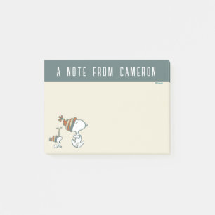 pinda's Snoopy & Woodstock Ski Trip Post-it® Notes