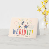 Pinda's Snoopy Woodstock We Hebben Het Gedaan Afst Kaart (Gele Bloem)
