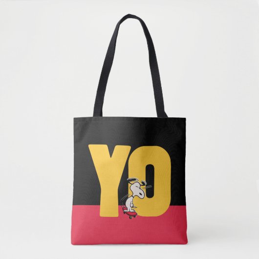 pinda's | Snoopy YO Skateboard Draagtas (Voorkant)