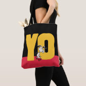 pinda's | Snoopy YO Skateboard Draagtas (Dichtbij)