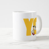 pinda's | Snoopy YO Skateboard Extra Grote Beker (Voorkant rechts)