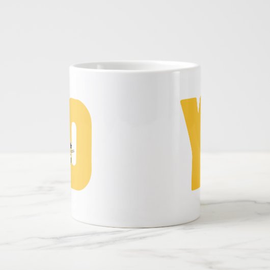 pinda's | Snoopy YO Skateboard Extra Grote Beker (Voorkant)