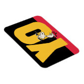 pinda's | Snoopy YO Skateboard Magneet (Rechterzijde)