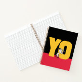 pinda's | Snoopy YO Skateboard Notitieboek (Binnen)