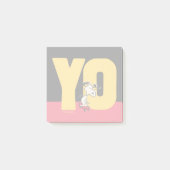 pinda's | Snoopy YO Skateboard Post-it® Notes (Voorkant)