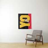 pinda's | Snoopy YO Skateboard Wandkleed (In situ)