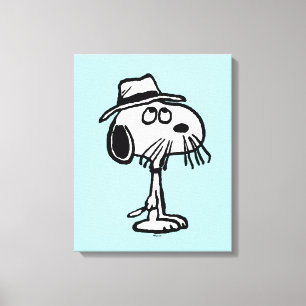 pinda's Snoopy's Brother Spike Canvas Afdruk