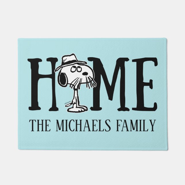 pinda's | Snoopy's Brother Spike Deurmat (Voorkant)