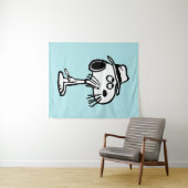 pinda's | Snoopy's Brother Spike Wandkleed (In Situ (horizontaal))