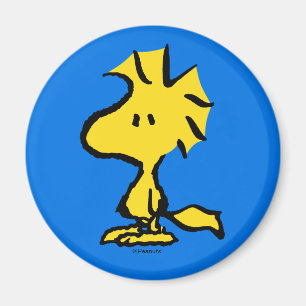 pinda's   Snoopy's Friend Woodstock Magneet