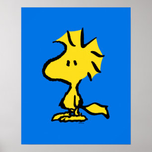 pinda's   Snoopy's Friend Woodstock Poster