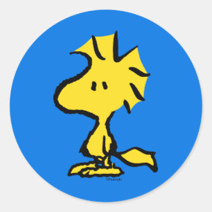 pinda's   Snoopy's Friend Woodstock Ronde Sticker