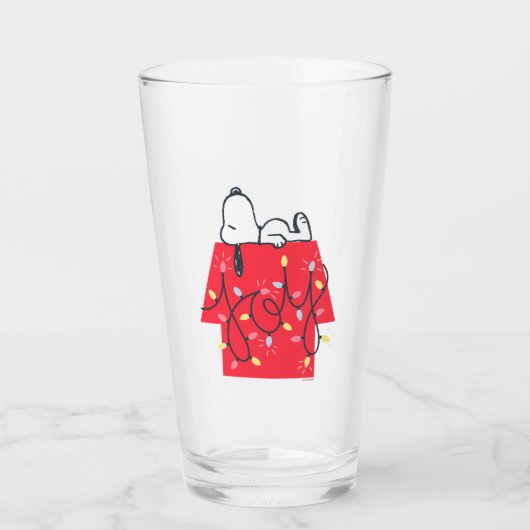 pinda's | Snoopy's Holiday Dreamweaver Glas (Voorkant)
