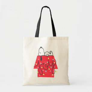 pinda's Snoopy's Holiday Dreamweaver Tote Bag