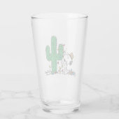 pinda's | Spike decoreert voor Kerstmis Glas (Achterkant)