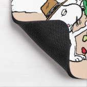 pinda's | Spike decoreert voor Kerstmis Muismat (Hoek)