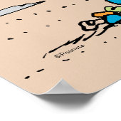 pinda's | Spike decoreert voor Kerstmis Poster (Hoek)