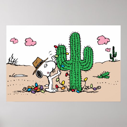 pinda's | Spike decoreert voor Kerstmis Poster (Voorkant)