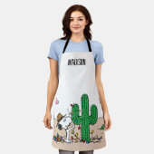 pinda's | Spike decoreert voor Kerstmis Schort (Gedragen)