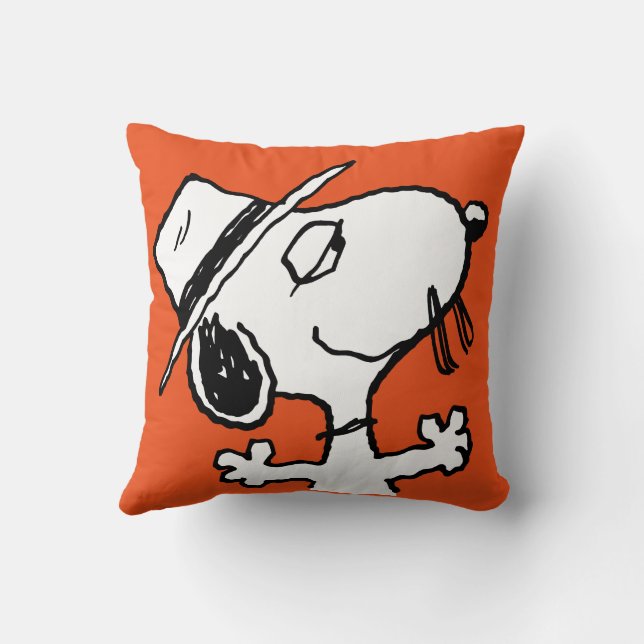 pinda's | Spike Smiling Kussen (Achterkant)