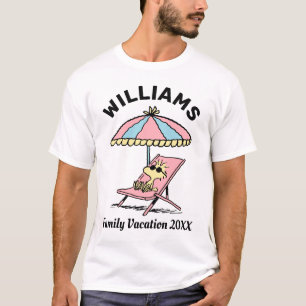 pinda's   Vacature van de familie Woodstock-Beach T-shirt