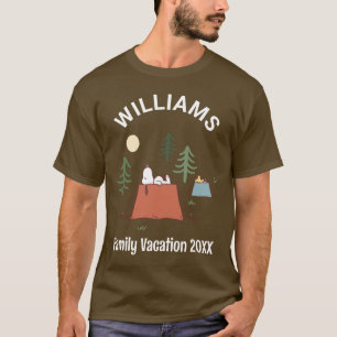 pinda's   Vakantie van de kampeerfamilie T-shirt