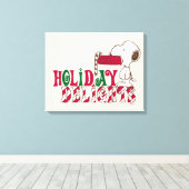 pinda's | Vakantiedagen Canvas Afdruk (Insitu (Houten vloer))