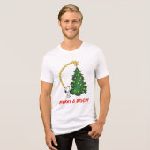 pinda's | Vakantievorming Tri-Blend Shirt (Voorkant volledig)