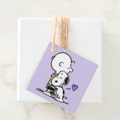 pinda's | VALENTIJNSDAG | Charlie Brown & Snoopy Bedankjes Labels (In situ)