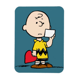 pinda's Valentijnsdag Charlie Brown Valentijn Magneet