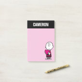 pinda's | VALENTIJNSDAG | Heart Charlie Brown Post-it® Notes (Op bureau)