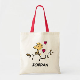 pinda's | VALENTIJNSDAG | Houtvoorraadklokje Tote Bag