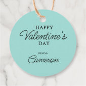 pinda's | VALENTIJNSDAG | Lucy & Schroeder Kiss Bedankjes Labels (Achterkant)