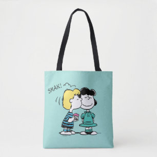 pinda's VALENTIJNSDAG Lucy & Schroeder Kiss Draagtas