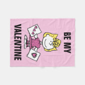 pinda's | VALENTIJNSDAG | Sally Valentijns Fleece Deken (Voorkant (Horizontaal))