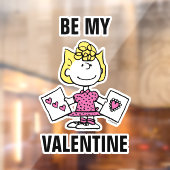 pinda's | VALENTIJNSDAG | Sally Valentijns Raamsticker (Vel 2)