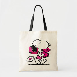 pinda's | VALENTIJNSDAG | Snoopie met Valentijnse  Tote Bag