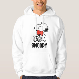 pinda's   VALENTIJNSDAG   Snoopy Heart Hug Hoodie