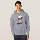 pinda's | VALENTIJNSDAG | Snoopy Heart Hug Hoodie (Voorkant volledig)