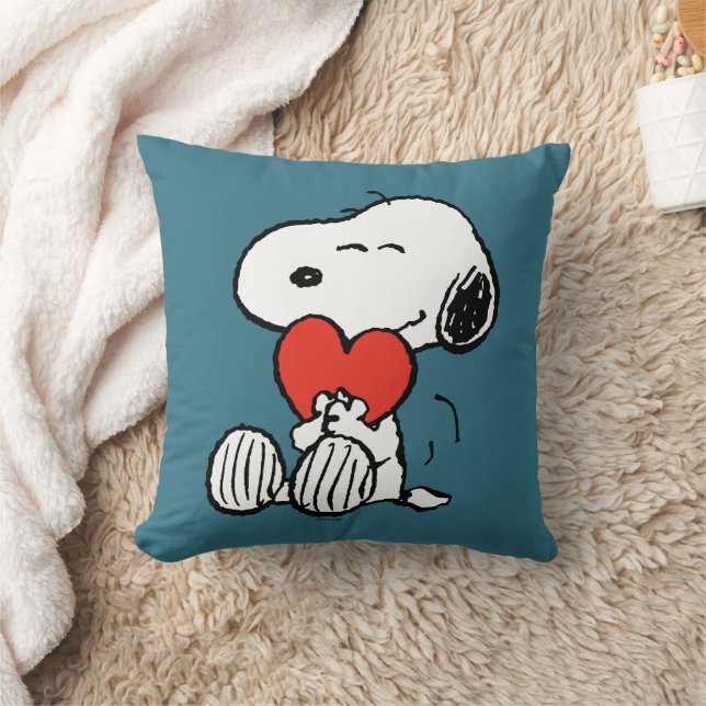 pinda's | VALENTIJNSDAG | Snoopy Heart Hug Kussen (Deken)