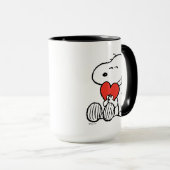 pinda's | VALENTIJNSDAG | Snoopy Heart Hug Mok (Voorkant rechts)