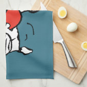 pinda's | VALENTIJNSDAG | Snoopy Heart Hug Theedoek (Quarter Fold)