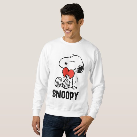 pinda's | VALENTIJNSDAG | Snoopy Heart Hug Trui (Voorkant volledig)