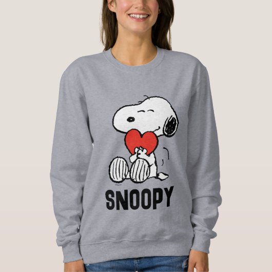 pinda's | VALENTIJNSDAG | Snoopy Heart Hug Trui (Voorkant)